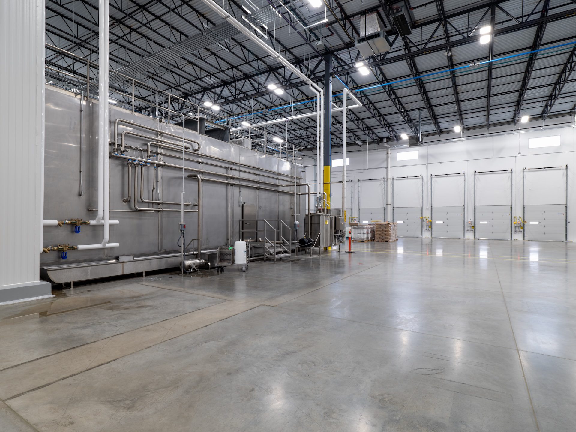 empty manufacturing floor