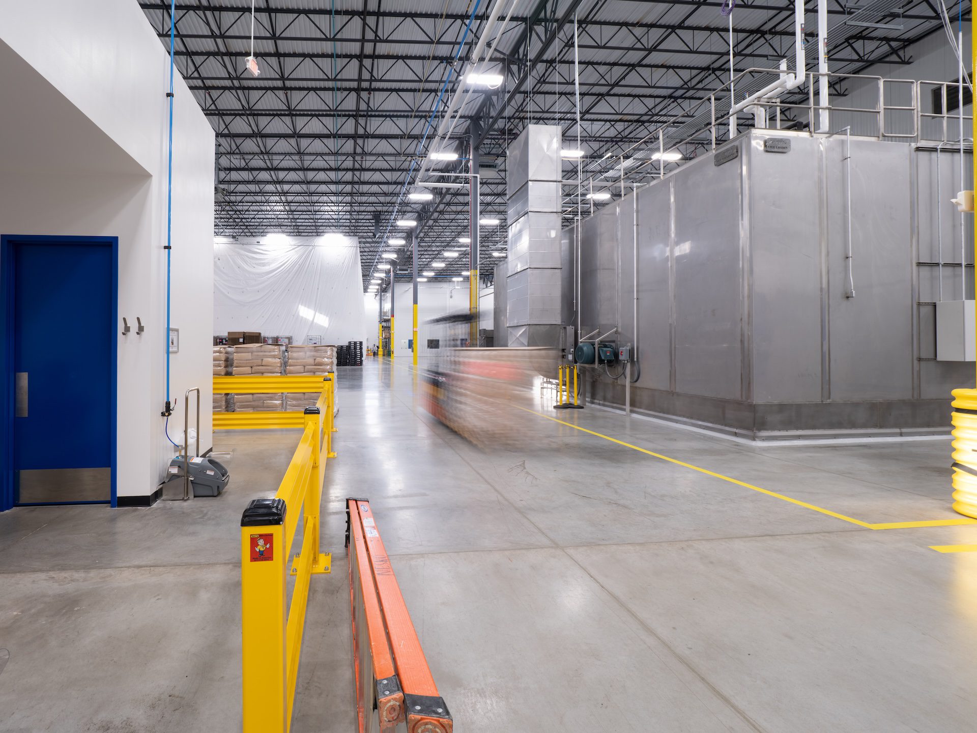 empty manufacturing floor
